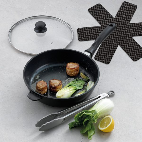 KELA PAN GABOR, 7x28cm ALUMINUM BLACK - Image 5