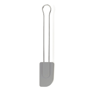 KELA SPATULA COOKIE 28X5CM SILICONE LIGHT GRAY