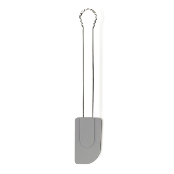 KELA SPATULA COOKIE 28X5CM SILICONE LIGHT GRAY