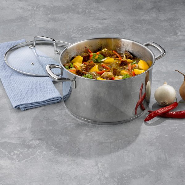 KELA POT WITH FLAVORIA LID, 5.5l STAINLESS STEEL 18/10 SILVER - Image 7
