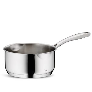KELA POT WITH FLAVORIA HANDLE, 1.3l STAINLESS STEEL 18/10 SILVER