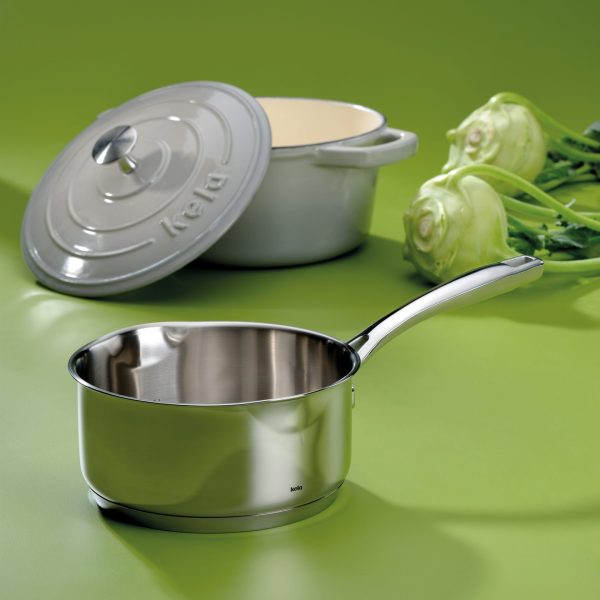 KELA POT WITH FLAVORIA HANDLE, 1.3l STAINLESS STEEL 18/10 SILVER - Image 7