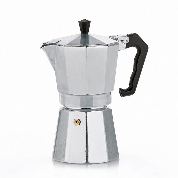 KELA KAFETIJERA ITALIA, 450ml ALUMINIJ MAT SREBRNA