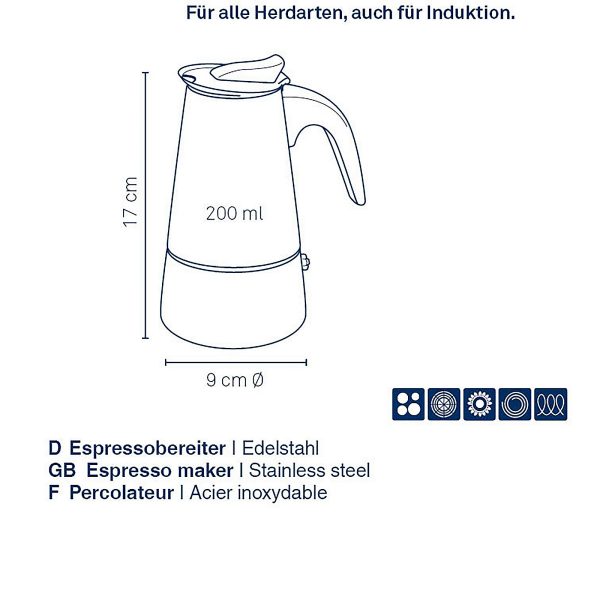 FERRARA COFFEE Tumbler, 200ml BLACK STAINLESS STEEL - Image 6