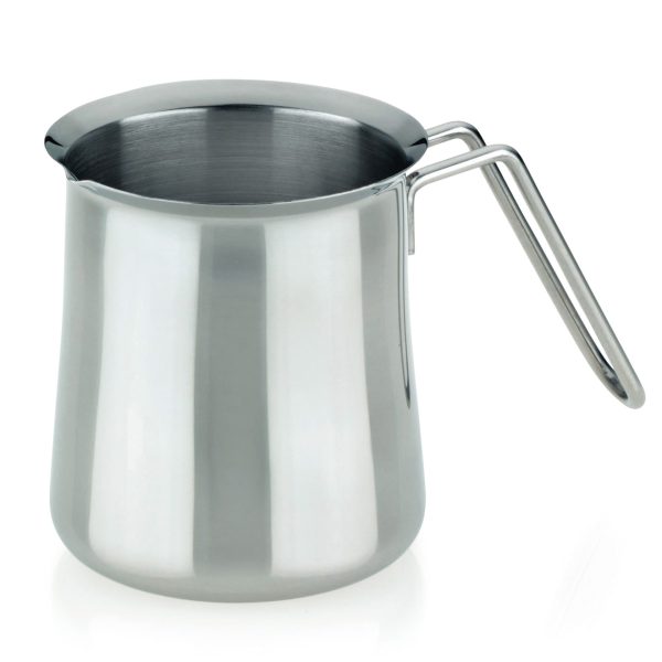 KELA MILK POT HERTA, 0.7l STAINLESS STEEL 18/10 MAT SILVER