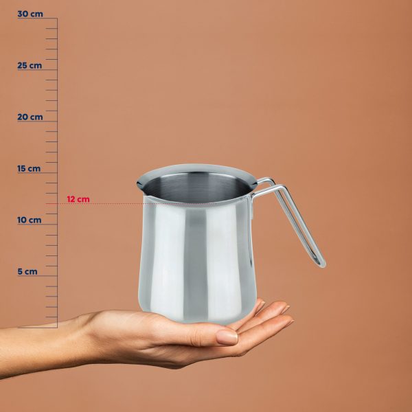 KELA MILK POT HERTA, 0.7l STAINLESS STEEL 18/10 MAT SILVER - Image 6