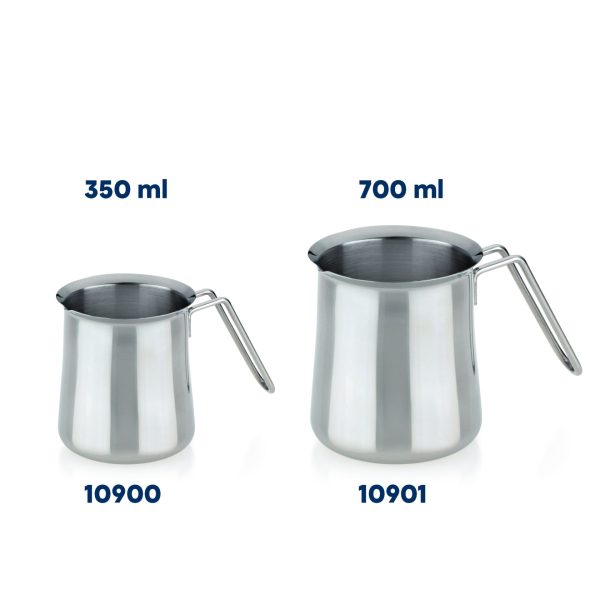 KELA MILK POT HERTA, 0.7l STAINLESS STEEL 18/10 MAT SILVER - Image 9
