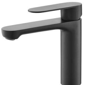 INTER CERAMIC FAUCET FOR WASHBASIN TORINO SS304 MAT BLACK