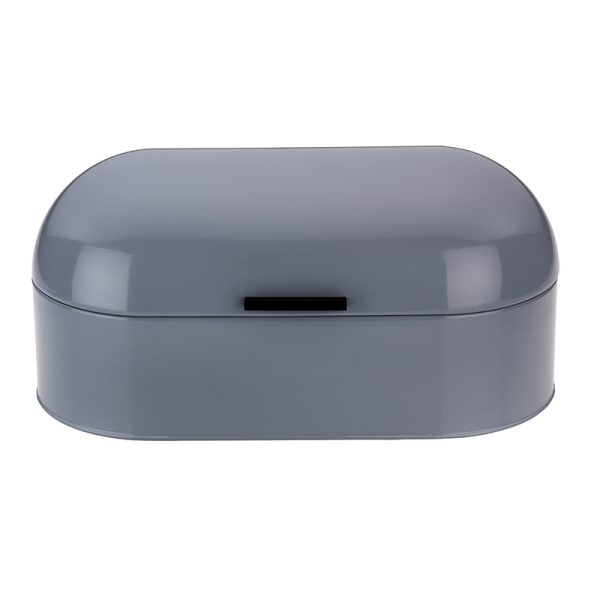 KELA BREAD BOX FRISCO, 44x21.5x21cm METAL LIGHT GRAY