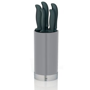 KELA BLOCK FOR KNIVES ACIDA 34.5X11 CM, PP, GRAY