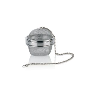 KELA TEA INFUSER, 9cm STAINLESS STEEL 18/10 SILVER