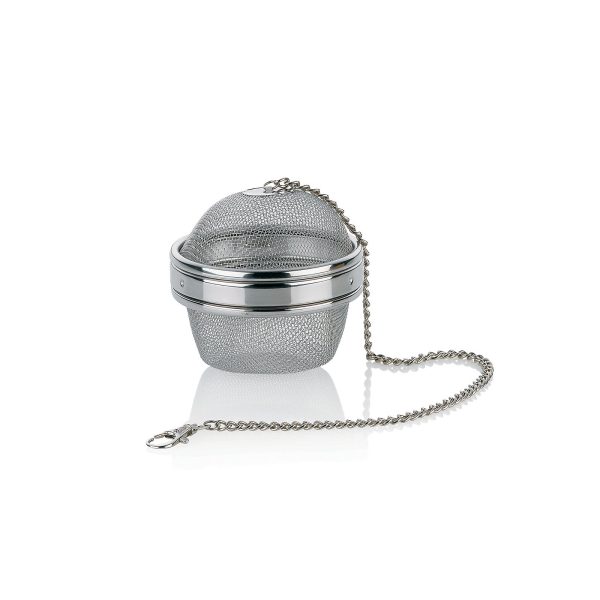 KELA TEA INFUSER, 9cm STAINLESS STEEL 18/10 SILVER