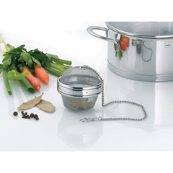 KELA TEA INFUSER, 9cm STAINLESS STEEL 18/10 SILVER - Image 6