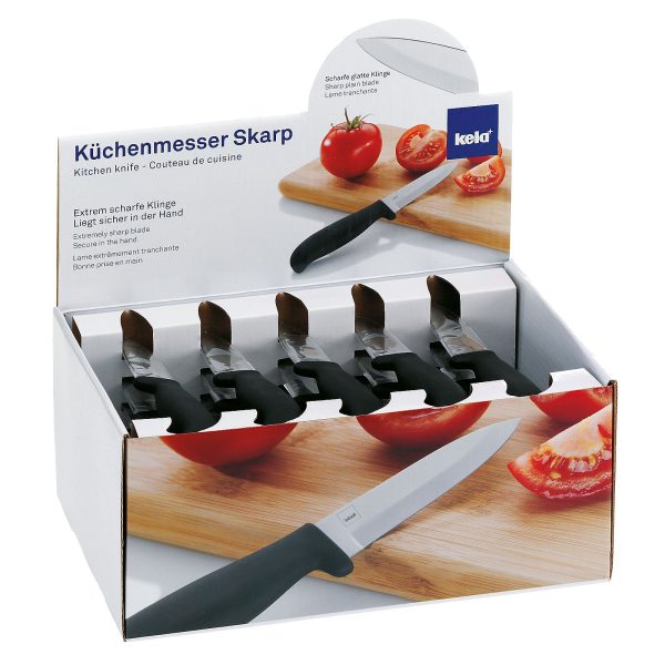 KELA KNIFE SKARP, 20cm STAINLESS STEEL MAT SILVER - Image 4