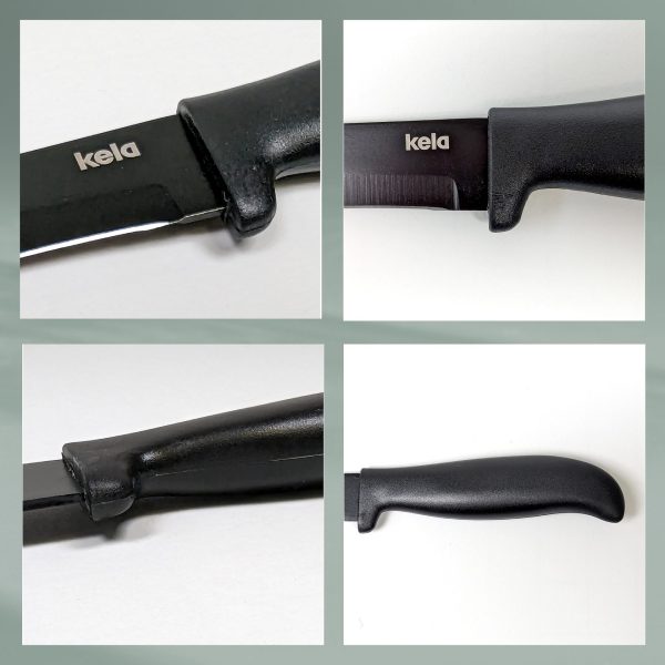 KELA CHEF NOŽ ACIDA 32CM NEHRĐAJUĆI ČELIK CRNA - Slika 3