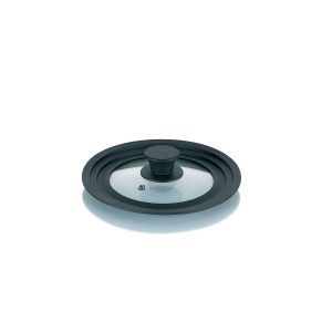 KELA LID CONCETTA, 4.5x21cm GLASS BLACK