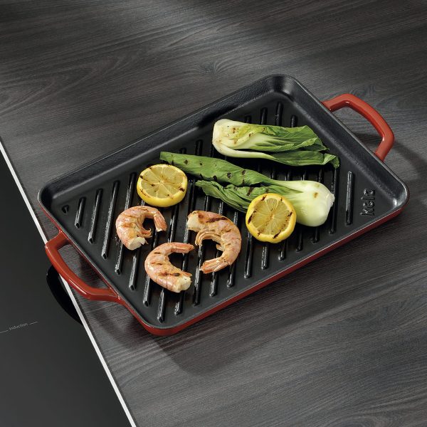 KELA GRILL PLATE CALIDO, 35x25x2cm WROUGHT IRON, RED - Image 7