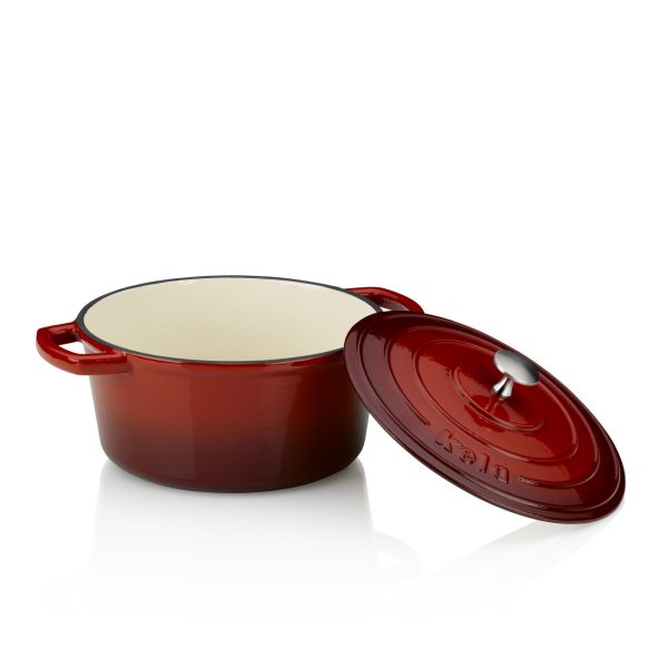 KELA ROUND BAKE CALIDO, 3.8l GUSANO IRON RED - Image 3
