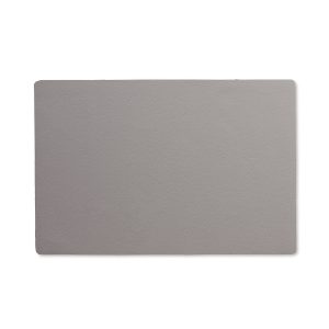 KELA TABLE PLATE KIMARA, 45x30x0.2cm PU-LEATHER GRAY
