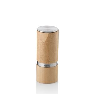KELA KAURI SALT AND PEPPER GRINDER, 13x5.5cm BEECH LIGHT BROWN