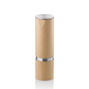 KELA KAURI SALT AND PEPPER GRINDER, 18x5.5cm BEECH LIGHT BROWN