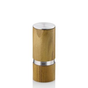 KELA KAURI SALT AND PEPPER GRINDER, 13x5.5cm ACACIA BROWN