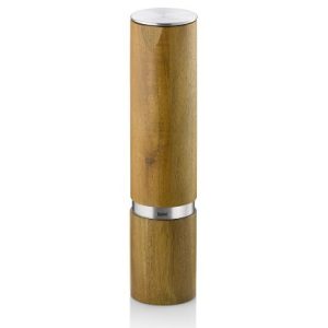 KELA KAURI SALT AND PEPPER GRINDER, 23x5.5cm ACACIA BROWN