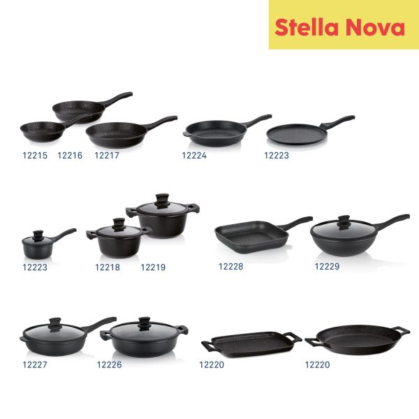 KELA PAN STELLA NOVA, 5x24cm CAST ALUMINUM BLACK - Image 11