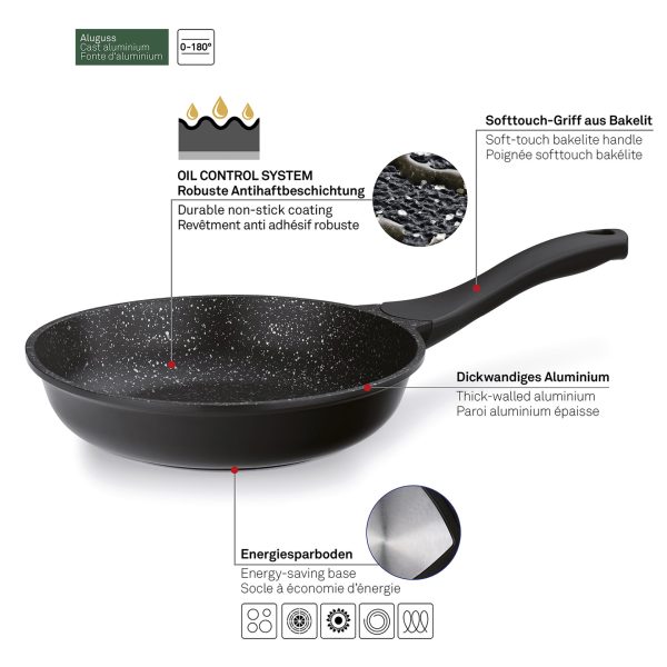 KELA PAN STELLA NOVA, 5x24cm CAST ALUMINUM BLACK - Image 9