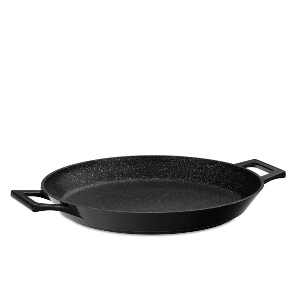 KELA PAN FOR GRILL AND PAELLA STELLA NOVA, 4.5x36cm CAST ALUMINUM BLACK
