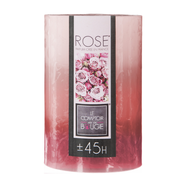 ATMOSPHERA SCENTED CANDLE NINA TRIO ROSE 6.5X10CM WAX PINK - Image 4