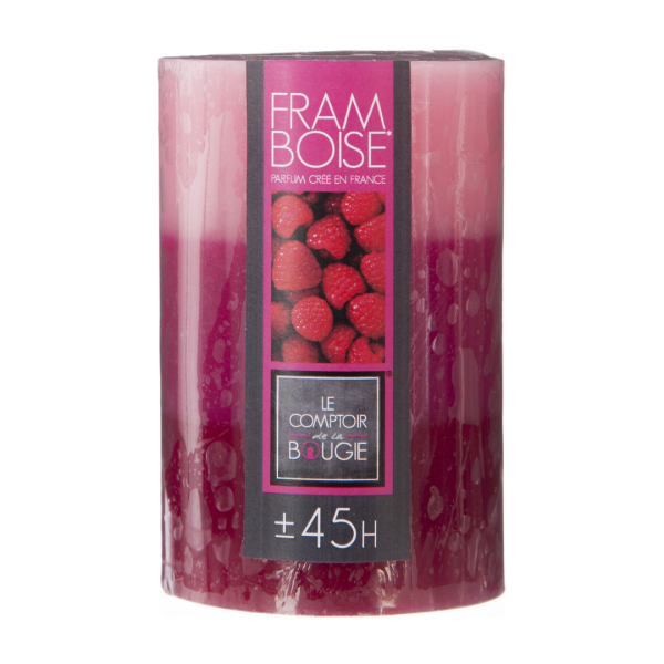 ATMOSPHERA SCENTED CANDLE NINA TRIO RASPBERRY 6.5X10CM WAX PINK - Image 4