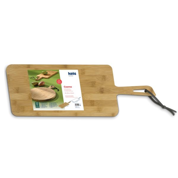 KELA COSMA CUTTING BOARD, 52x18x1.5cm BAMBOO LIGHT BROWN - Image 7