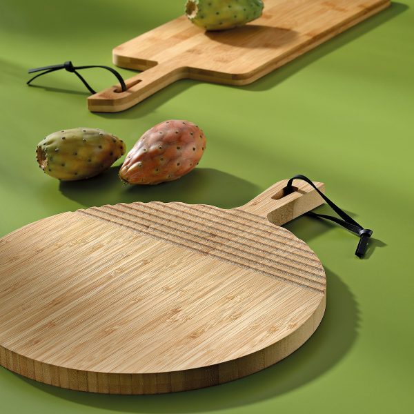 KELA COSMA SERVING BOARD, 42x2x32cm BAMBOO LIGHT BROWN - Image 7
