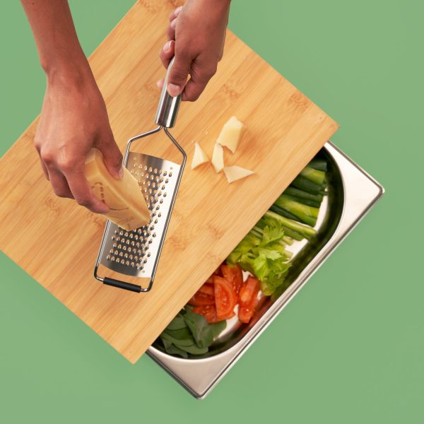 KELA CUTTING BOARD KENINA, 36x27x7cm BAMBOO LIGHT BROWN - Image 7