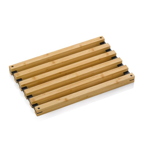 KELA PODMETAČ ZA LONAC KIRIL, 38x24x3cm BAMBUS CRNA - Slika 3
