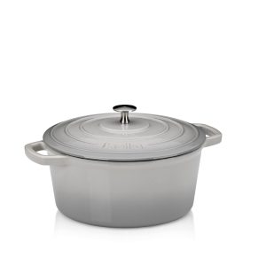 KELA ROUND BAKE CALIDO, 4.6l WROUGHT IRON, LIGHT GRAY