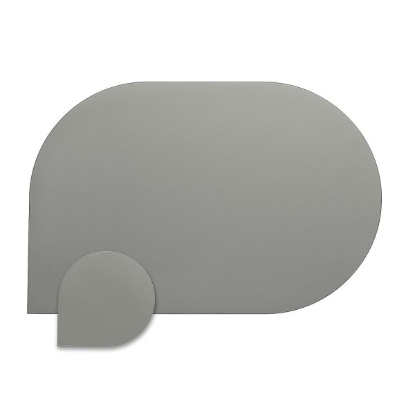 KELA COAST SET FOR EDEL, 10x10x0.17cm PU-LEATHER LIGHT GRAY 4/1 - Image 5