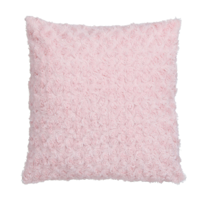 ATMOSPHERA DECORATIVE PILLOW FAKE FUR 45X45 CM POLYESTER PINK