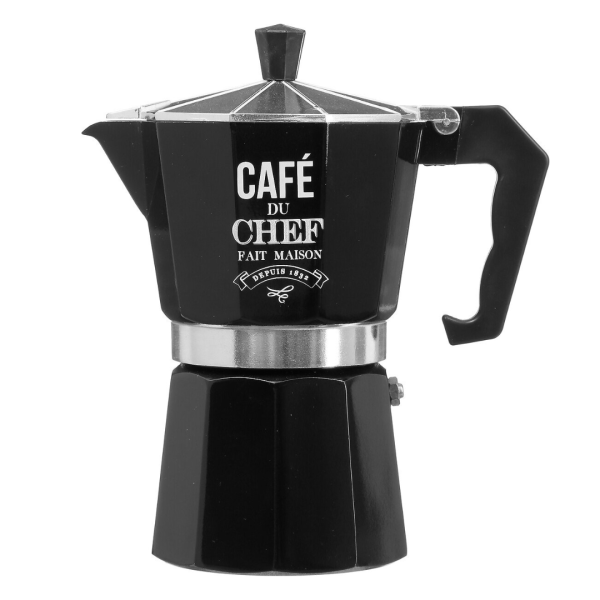 SG MOKA POT 6 CUP 15.9X18.4CM METAL BLACK - Image 6