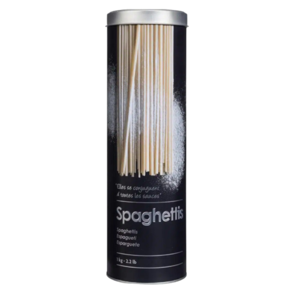 FIVE SPAGHETTI BOX EMBOSSED 3D 8.5X27CM METAL BLACK - Image 7