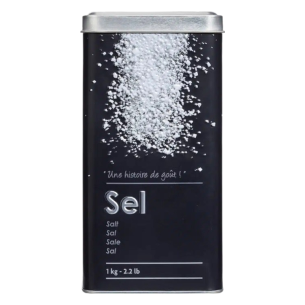 FIVE SALT BOX EMBOSSED 3D 8.6X17CM METAL BLACK - Image 7