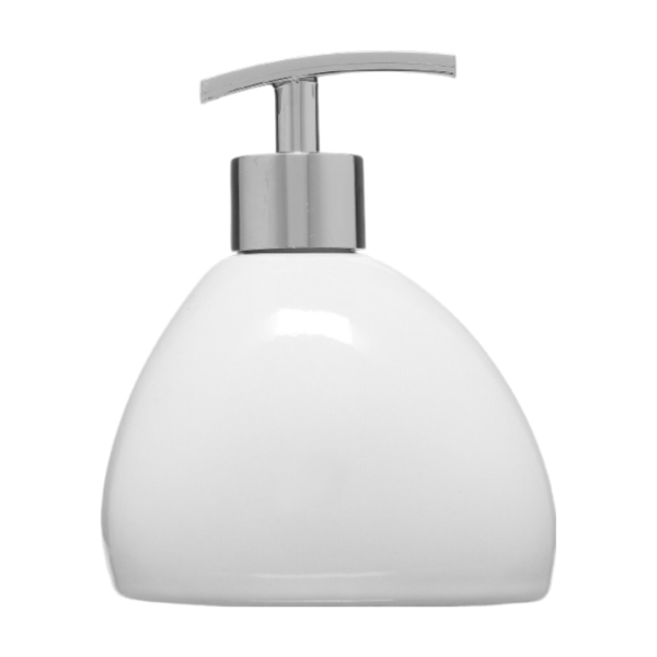 FIVE SILK SOAP DISPENSER, 13X10.8X8.5 CM, CERAMIC, WHITE - Image 4