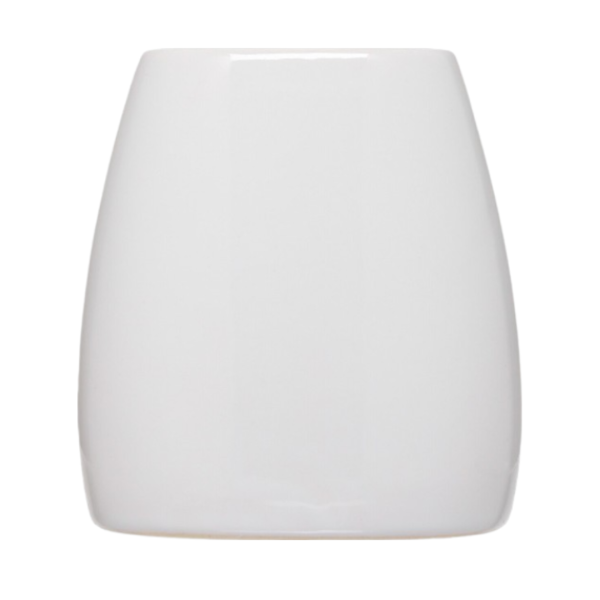 FIVE GLASS SILK, 9.5X8.5X7.5 CM, CERAMIC, WHITE - Image 4