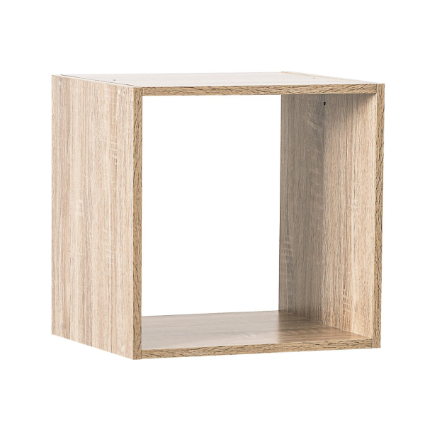FIVE SHELF 1 OPENING MODULE 34.5X32X34.5CM NATURAL VENEER - Image 5