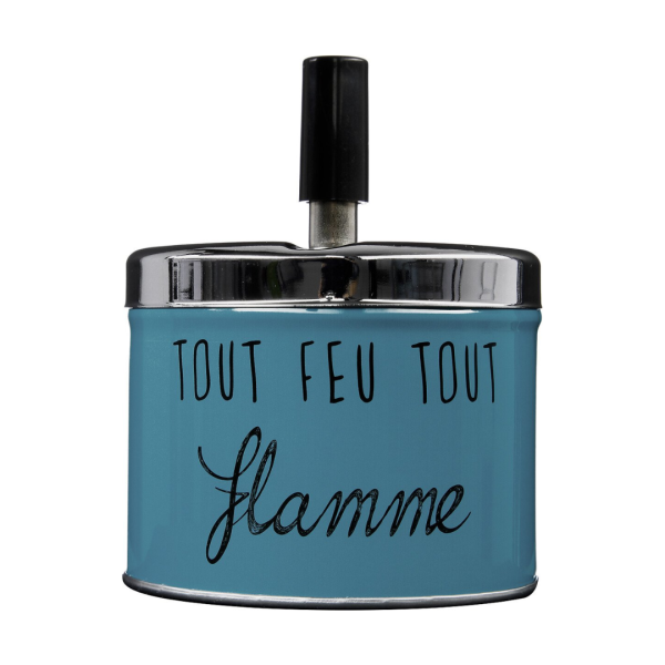 ATMOSPHERA ASHTRAY POUSSOIR 9.5X12.5CM METAL VARIOUS COLORS - Image 18