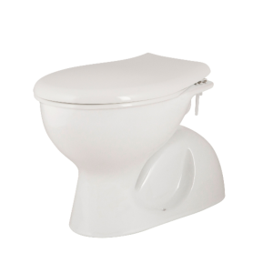 EUROCIERE TOILET BOARD 34.4-436.2 x 30 cm POLYPROPYLENE WITH PP FITTINGS, BABY WHITE