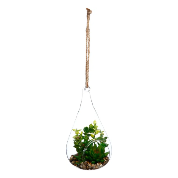 ATMOSPHERA ARTIFICIAL FLOWER 19.5CM GLASS/PES MULTICOLOUR - Image 8