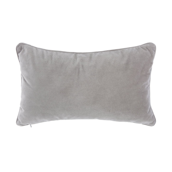 ATMOSPHERA DECORATIVE PILLOW LILOU 30X50 CM POLYESTER LIGHT GRAY - Image 7