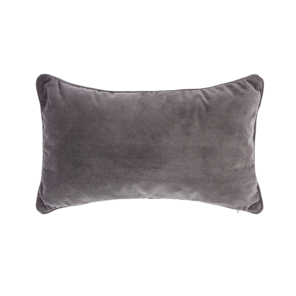 ATMOSPHERA DECORATIVE PILLOW LILOU 30X50 CM POLYESTER GRAY - Image 7
